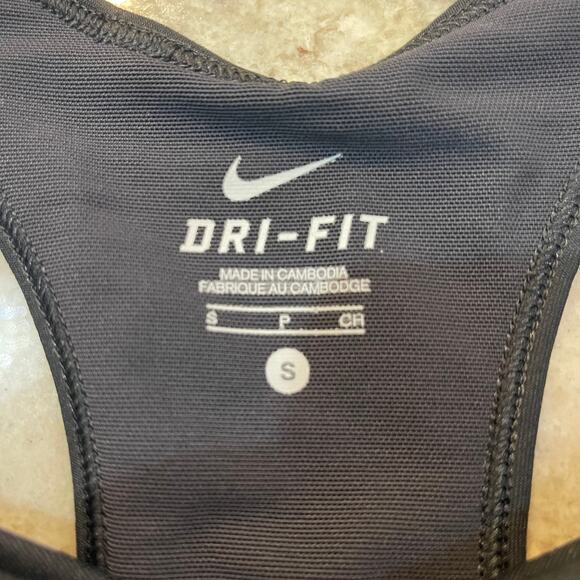 Nike Dri Fit Long Racerback Tap Small - Picture 3 of 3